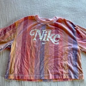 Vintage-Style Nike Crop Top